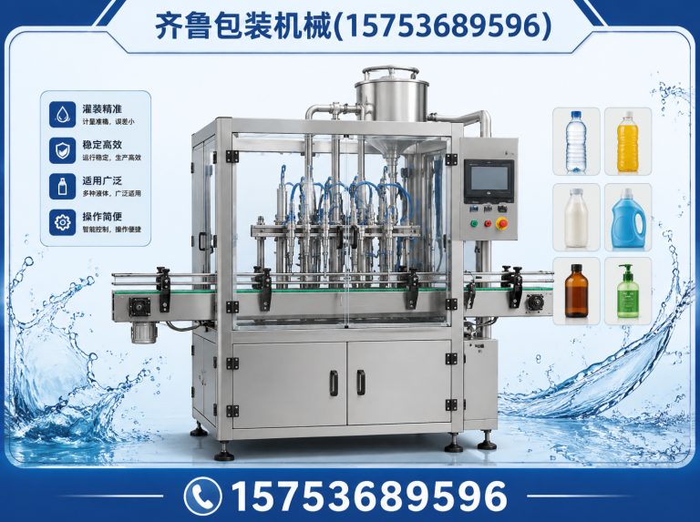 高密市白酒灌装机展示图
